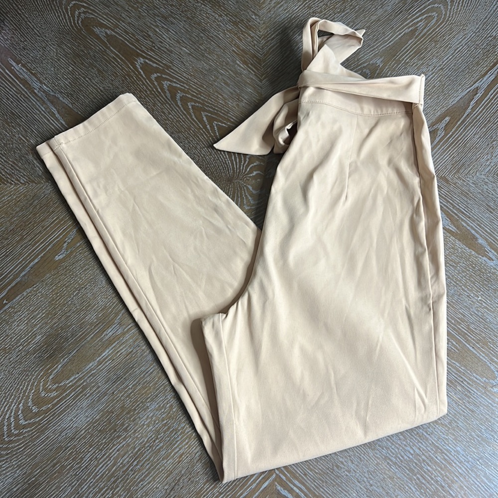 SBETRO Kaki Soft Belted Pants S
